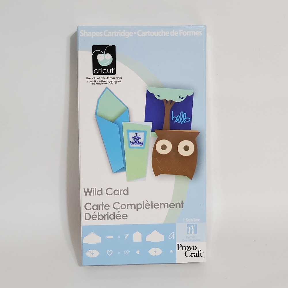 Cricut Shapes Cartridge - Wild Card Making Die Cuts